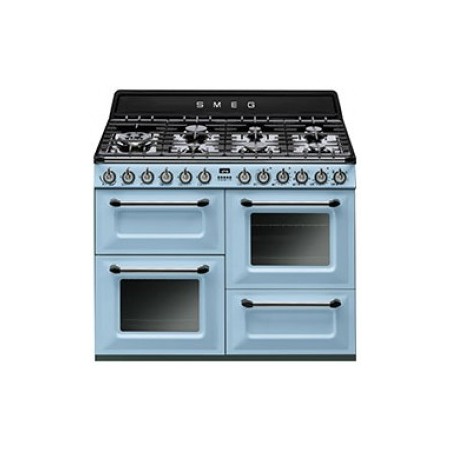 Cocina Smeg TR4110AZ 110cm Azul inox gas clase A