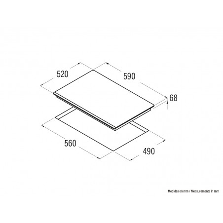 CATA IF6011BK 3f CombiInduc