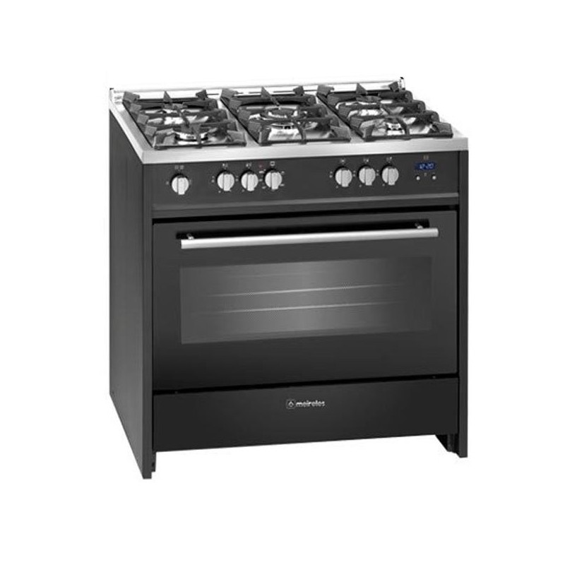 Cocina Meireles G910BL Negro but 90cm