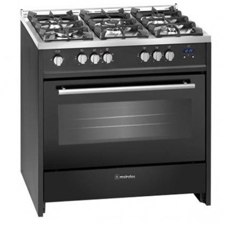 Cocina Meireles G910BL Negro but 90cm