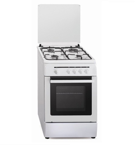 Comprar cocina Vitrokitchen CB5530BB 3 fuegos blanca 50x55cm butano