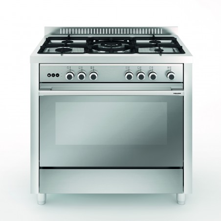 Cocina Vitrokitchen MX96IB-VS GLEM mod.Matrix Inox 90x60 butano