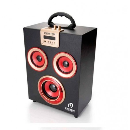 Altavoz Infiniton W07 de Bluetooth 2.1 Rojo