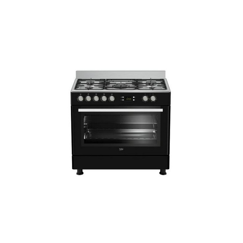 Cocina Beko GM15310DB Negro Gas wok 90x60