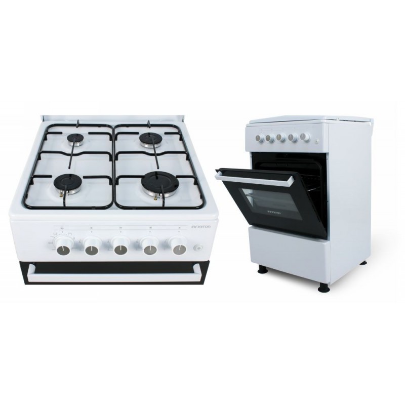 Cocina de gas con horno Infiniton CC5051HEB clase A