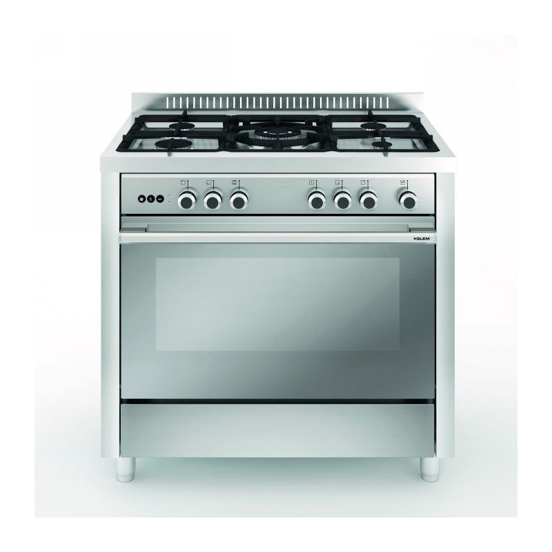 Cocina Vitrokitchen MX96IN-VS GLEM mod.Matrix Inox 90x60 Nat