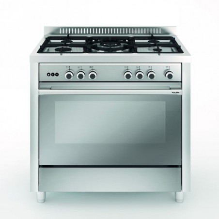 Cocina Vitrokitchen MX96IN-VS GLEM mod.Matrix Inox 90x60 Nat