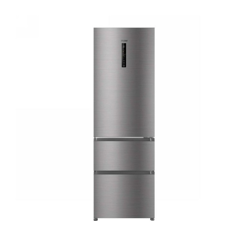 Frigorífico combi Haier AFE735CHJ Total No Frost titanio 190cm