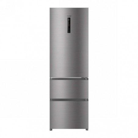 Frigorífico combi Haier AFE735CHJ Total No Frost titanio 190cm