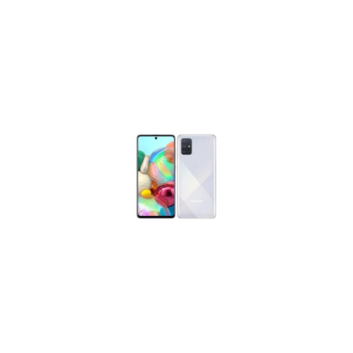 Movil Samsung Galaxy A71 plata 128gb 6gb 6,7"