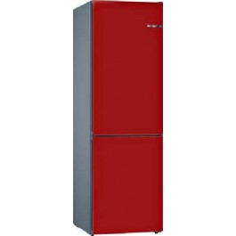 Comprar Combi Bosch KVN39IREA de 203cm NoFrost Rojo Oferta Outlet