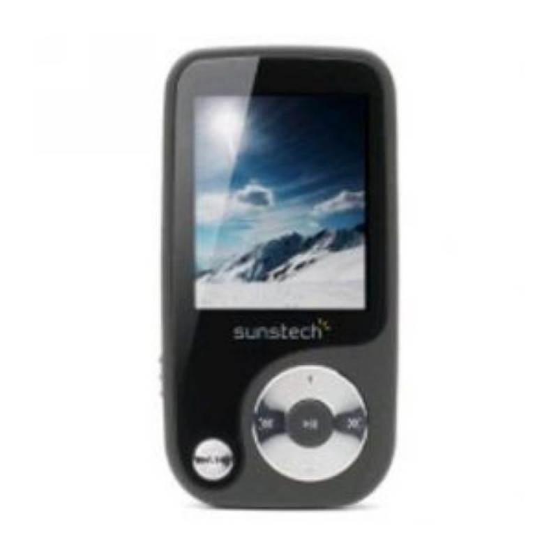 Reproductor MP4  Sunstech Thorn, 4GB, Negro, pantalla 1.8, FM