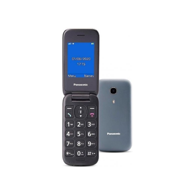 TELEFONO 2.4\' CONCHA KX-TU400EXG GRIS