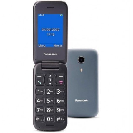 TELEFONO 2.4\' CONCHA KX-TU400EXG GRIS