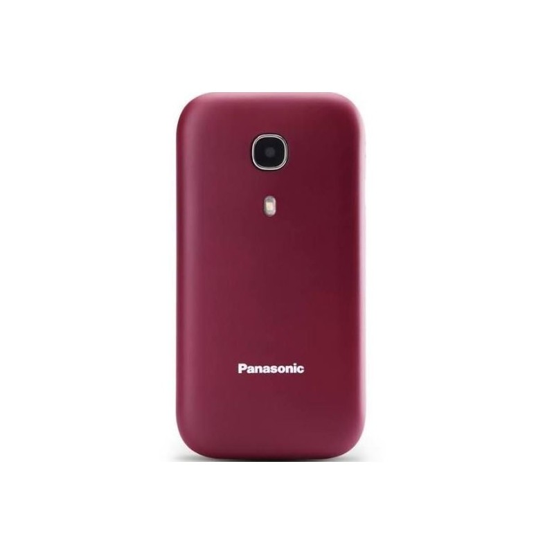 TELEFONO 2.4\' CONCHA KX-TU400EXG ROJO