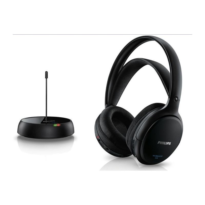 Auriculares Philips SHC520010 Alambrico Inalambrico Recargable