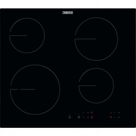 Placa Vitrocerámica Zanussi ZHRN642K de 60 cm Negro