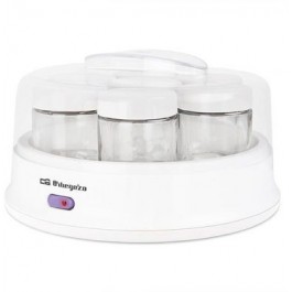 Comprar Yogurtera Orbegozo YU2350 para 7 Yogures 15W Oferta Outlet