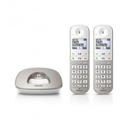 Comprar TELEFONO PHILIPS XL4902S/34 DUO SILVER Oferta Outlet