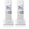 83,49 € - Telefono inalambrico Duo PHILIPS D4502W/23