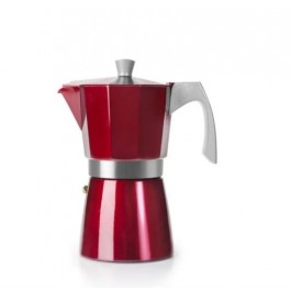 Comprar CAFETERA ITALIANA IBILI 623212 EVVA RED 12 TAZAS Oferta Outlet