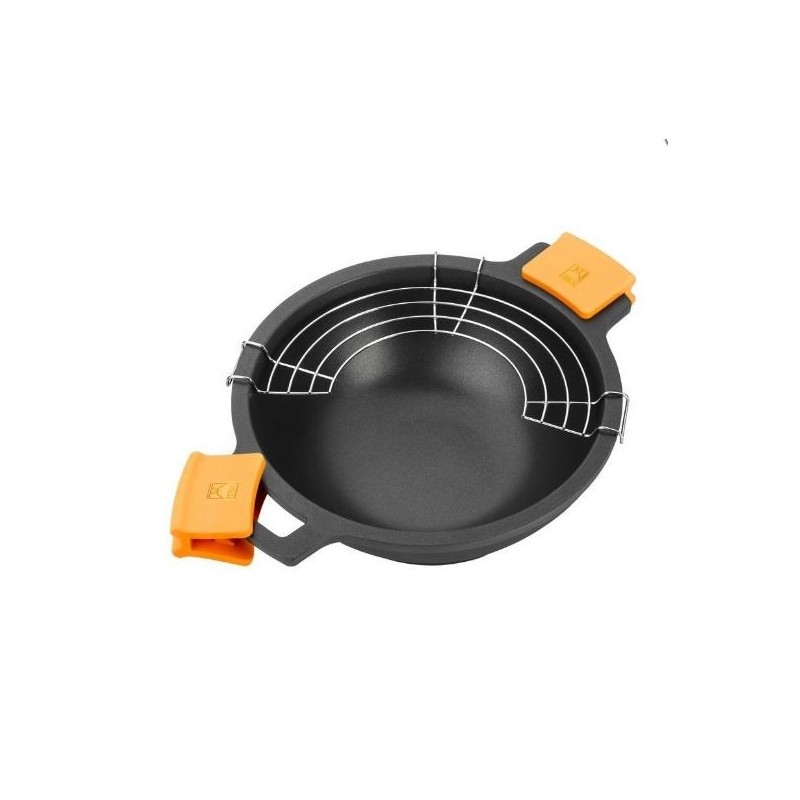 Sarten Wok Bra EFFICIENT A272032, 32 CM.