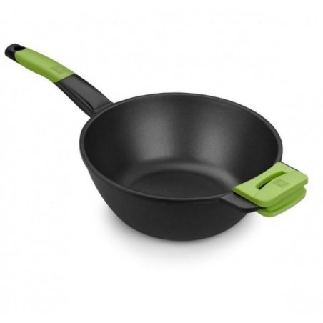 Sarten Wok Bra Prior A121471, 28 CM.