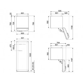 Frigorifico 1puerta Smeg FAB28LPG5