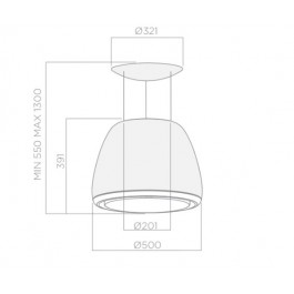 Campana ELICA PRF0098360 EDITH CLASSIC/F/50