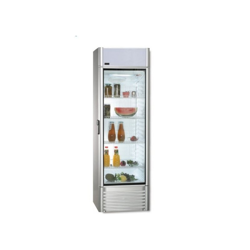 FRIGORIFICO UNA PUERTA ROMMER XLS-350 T NOFROST A ALTO 199 CM ANCHO 60 CM INOX