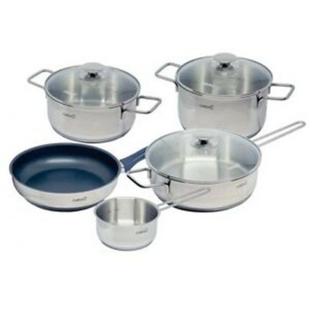 Set de Ollas New York 03000005 5 Piezas Acero Inoxidable