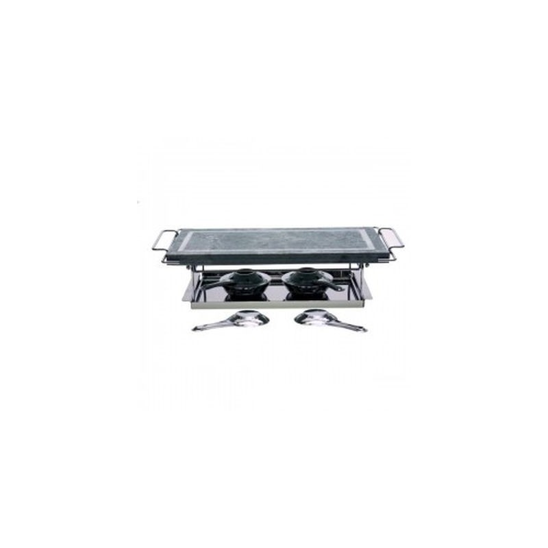 Asador Plancha Ibili 755000 De Piedra 37x18 CM 