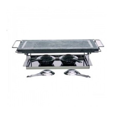 Asador Plancha Ibili 755000 De Piedra 37x18 CM 