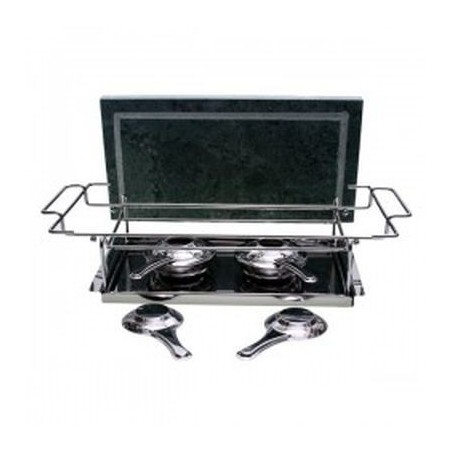 Asador Plancha Ibili 755000 De Piedra 37x18 CM 