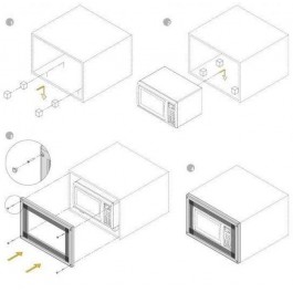 MARCO COMELEC 945 P/MICROONDAS INOX