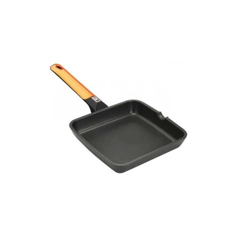 Sarten Grill Bra A281328 Naranja 28x28 Cm