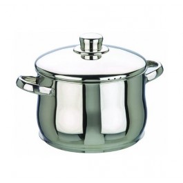 Comprar Olla bombada con tapa IBILI 662228 Inox 28 cm Oferta Outlet