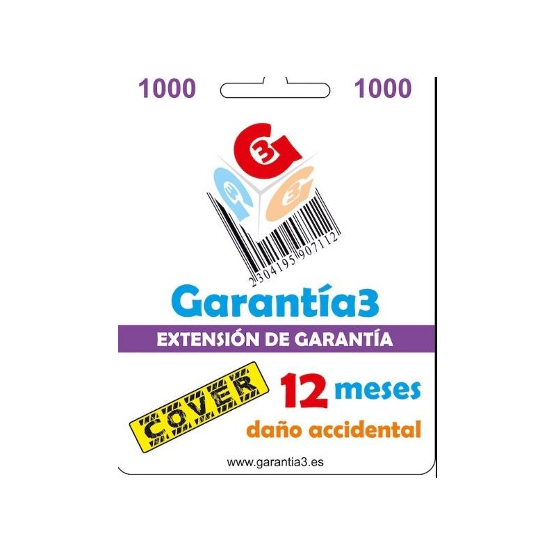 Garantia COVER WEBSHOP GARANTIA3, 1000e