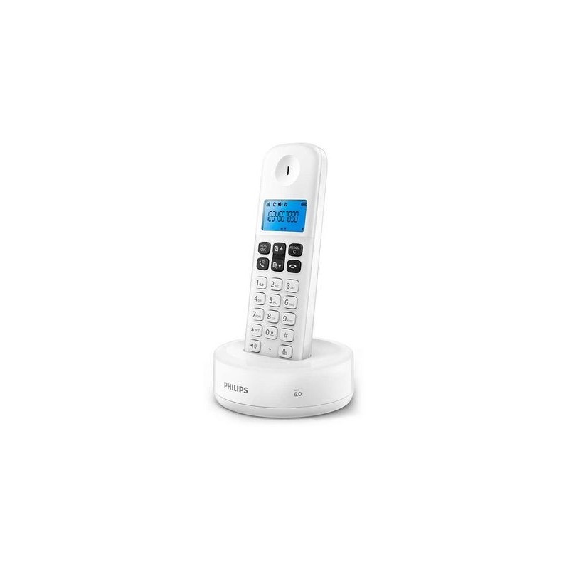 Teléfono Inalámbrico Philips D1611W Blanco