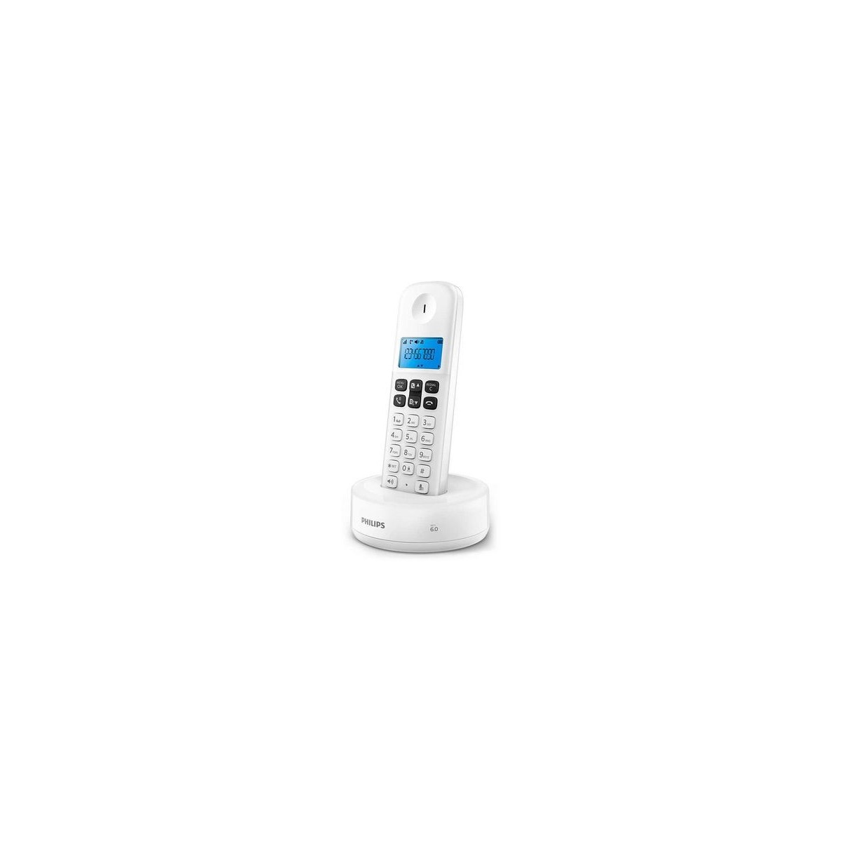 Teléfono Inalámbrico Philips D1611W Blanco