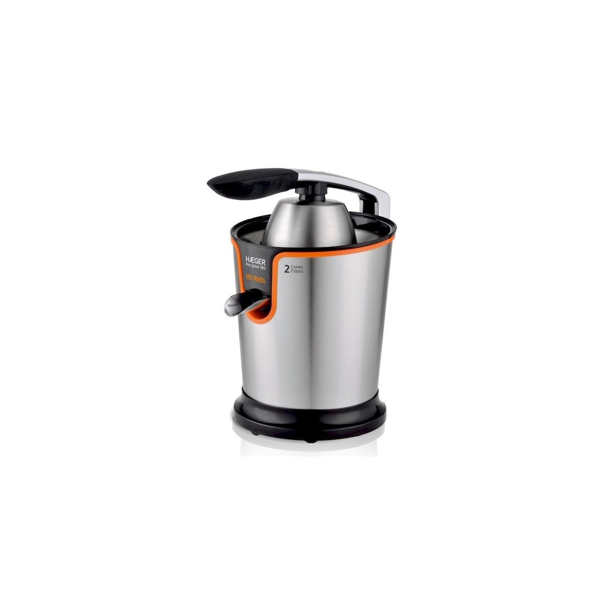 Exprimidor Haeger CJ160005A de 160w Inox