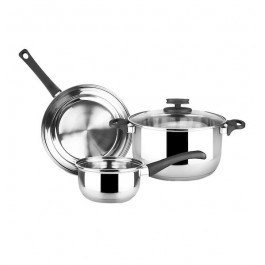 Comprar Bateria Magefesa Style 4 Piezas Acero Inox Oferta Outlet