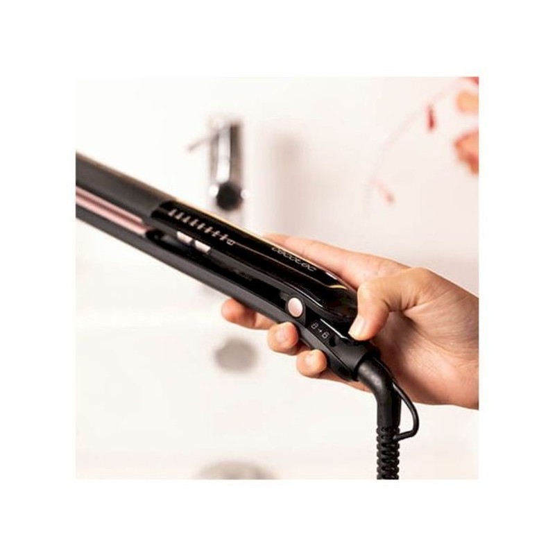 Plancha de pelo Bamba RitualCare 1100 Titanium Ion Touch CECOTEC 4249