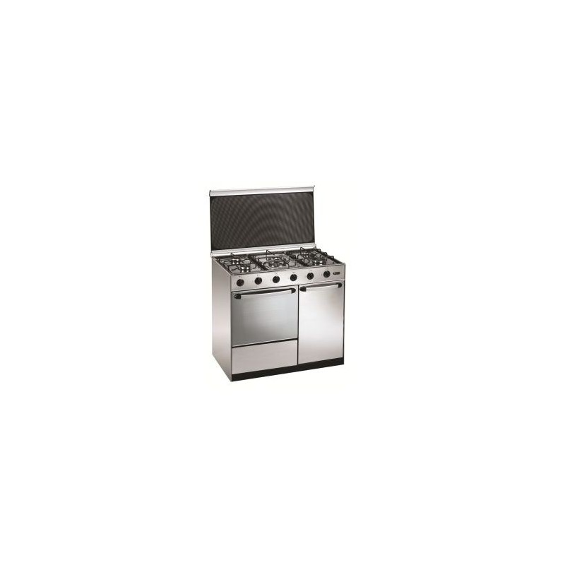 COCINA GRALUX FQ5100/1 GX 5 fuegos HORNO+PORTAB