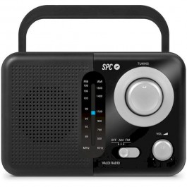 Comprar Radio Spc Valdi Portatil Negra Oferta Outlet