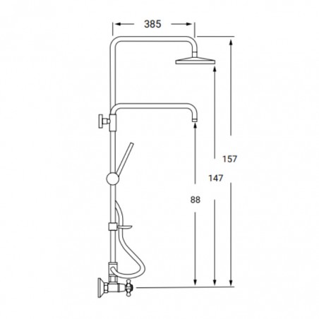 Grifo baño Nova CLB42