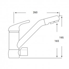 Grifo cocina Nova OS05A