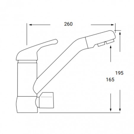 Grifo cocina Nova OS05A