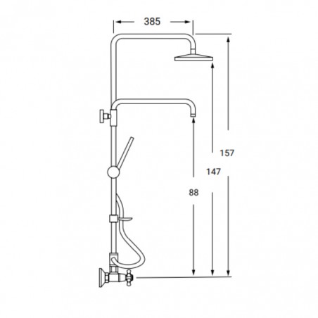 Grifo baño Nova CLC32