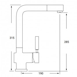 Grifo cocina Nova IR25